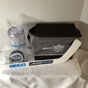 Hockey GEICO 4 Nations Face-Off Hockey Set Collectors Edition